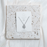 COLLAR ZO13584N Plateado Acero Inoxidable -2D31