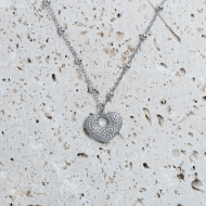 COLLAR ZO13254N Plateado Acero Inoxidable -2D31