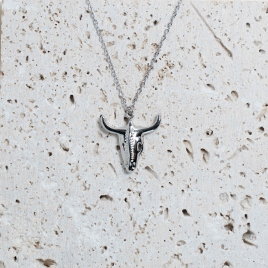 COLLAR Acero ZO10489N200 Plateado -2D21