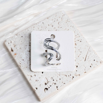 ANILLO ZO13544R Plateado Acero Inoxidable -2A57