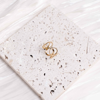 ANILLO ZO14661R Dorado Acero Inoxidable -2A13