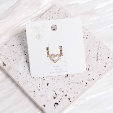 ANILLO ZO14784R Dorado Acero Inoxidable -A31