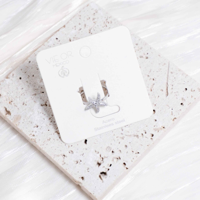 ANILLO ZO13344R Plateado Acero Inoxidable -A32