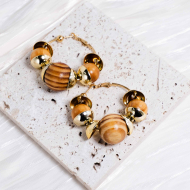 ARETES Y00203 Dorado Acero Inoxidable -F54