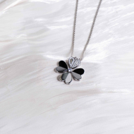 COLLAR ZO12801N Plateado Acero Inoxidable -2D54