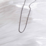 COLLAR ZO6726N/2MM Plateado Acero Inoxidable -2D26