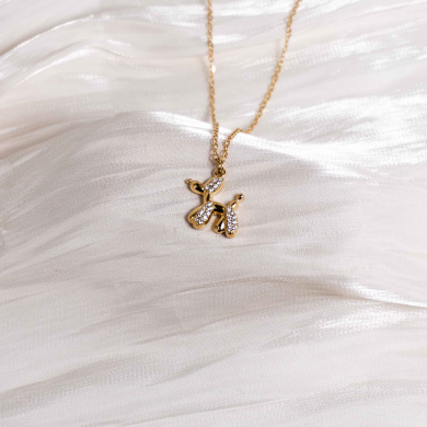 COLLAR ZO12666N Dorado Acero Inoxidable -2D31