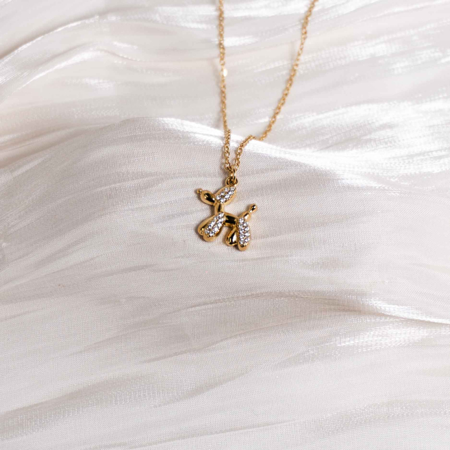 COLLAR ZO12666N Dorado Acero Inoxidable -2D31