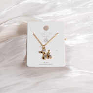 COLLAR ZO12666N Dorado Acero Inoxidable -2D31