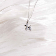 COLLAR ZO12666N Plateado Acero Inoxidable -2D31