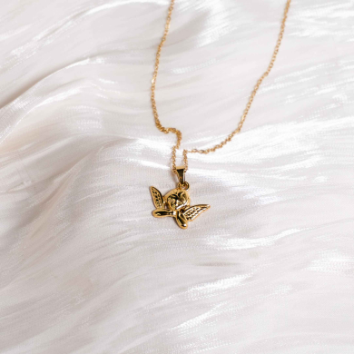 COLLAR ZO14039N Dorado Acero Inoxidable -2D32