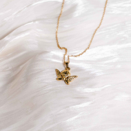 COLLAR ZO14039N Dorado Acero Inoxidable -2D32