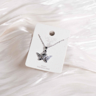 COLLAR ZO14039N Plateado Acero Inoxidable -2D32