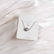 COLLAR ZO12912N Plateado Acero Inoxidable -2D21