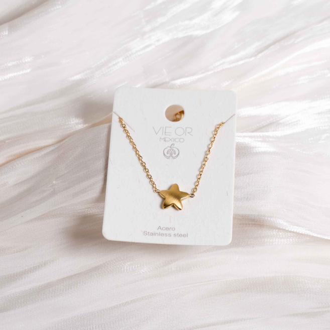 COLLAR ZO13303N Dorado Acero Inoxidable -E25