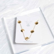 COLLAR ZO13298N Dorado Acero Inoxidable -2D24