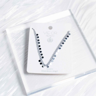 COLLAR ZO2104N Plateado Acero Inoxidable -E22