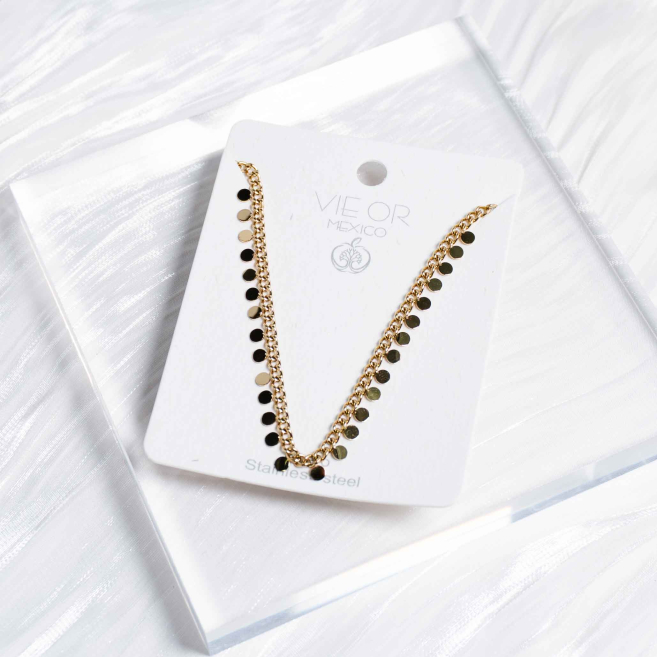 COLLAR ZO2104N Dorado Acero Inoxidable -E22