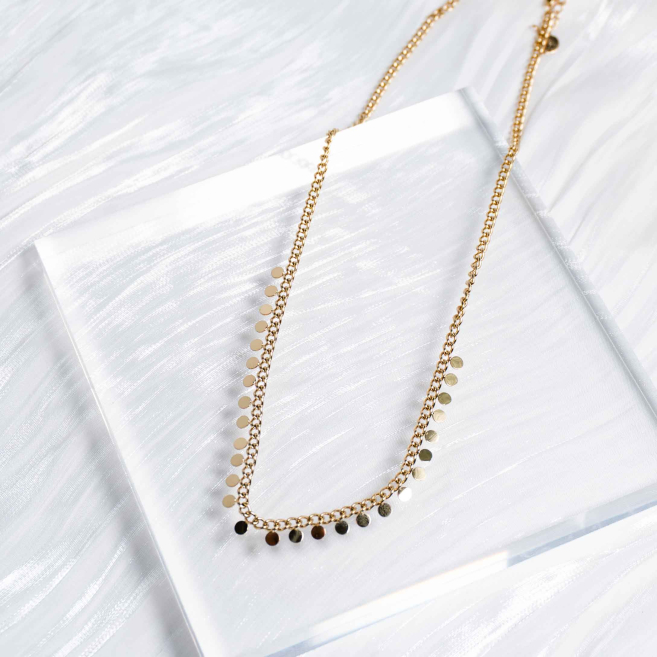 COLLAR ZO2104N Dorado Acero Inoxidable -E22