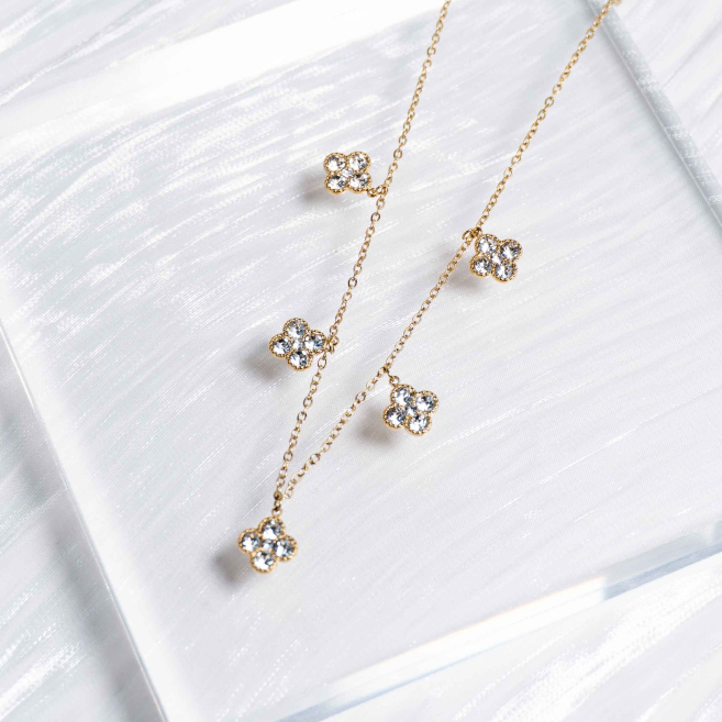 COLLAR ZO13173N Dorado Acero Inoxidable -2D16