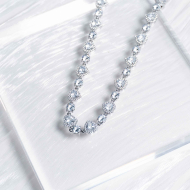 COLLAR ZO12852N Plateado Acero Inoxidable -2D17