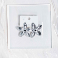 ARETES ZO13090E Plateado Acero Inoxidable -G43