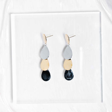 ARETES ZO5831E Bicolor Acero Inoxidable -G26