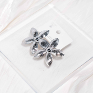 ARETES ZO13090E Plateado Acero Inoxidable -G43