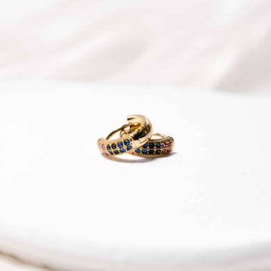 ARETES ZO10542E/8MM/200 Multicolor Acero Inoxidable -F22