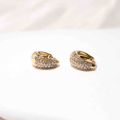 ARETES ZO10529E/9MM/300 Dorado Acero Inoxidable -F23 F23