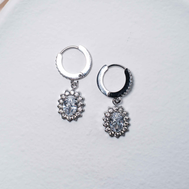 ARETES ZO13149E Plateado Acero Inoxidable -G21