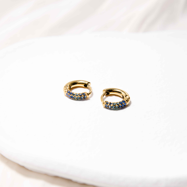 ARETES ZO10545E/7MM/250 Azul Acero Inoxidable -F22