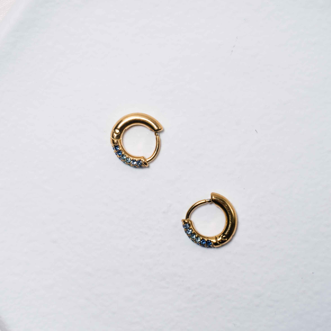 ARETES ZO10545E/7MM/250 Azul Acero Inoxidable -F22