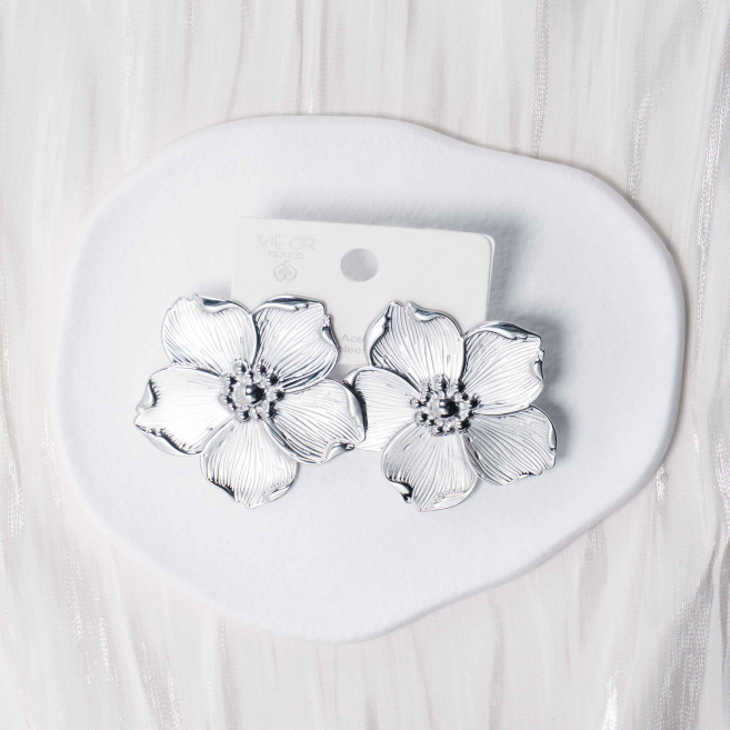 ARETES ZO13087E Plateado Acero Inoxidable -G43