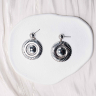 ARETES ZO13073E Plateado Acero Inoxidable -G48