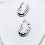 ARETES ZO12940E Plateado Acero Inoxidable -F29