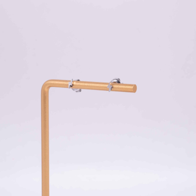 ARETES ZO6099E Plateado Acero Inoxidable -G17