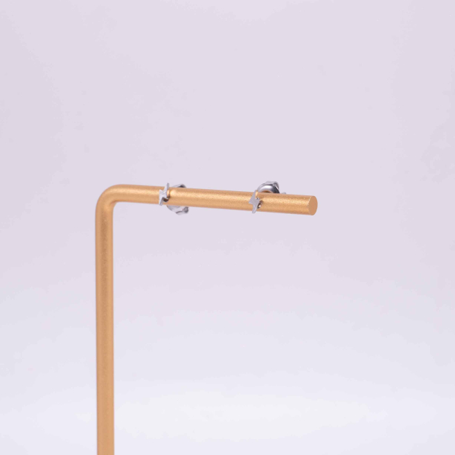 ARETES ZO6099E Plateado Acero Inoxidable -G17