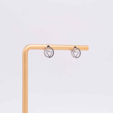 ARETES ZO1416E Plateado Acero Inoxidable -G210