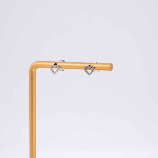 ARETES ZO4509E Plateado Acero Inoxidable -F18