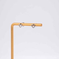 ARETES ZO4509E Plateado Acero Inoxidable -F18