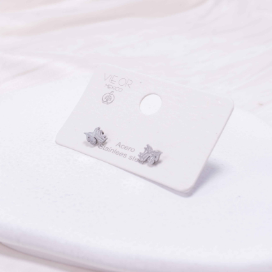 ARETES ZO6089E Plateado Acero Inoxidable -G19