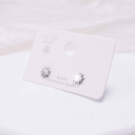 ARETES ZO1205E Plateado Acero Inoxidable -G110