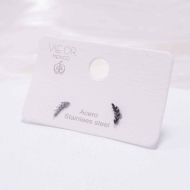 ARETES ZO6130E Plateado Acero Inoxidable -G110