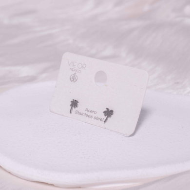 ARETES ZO6101E Plateado Acero Inoxidable -G17