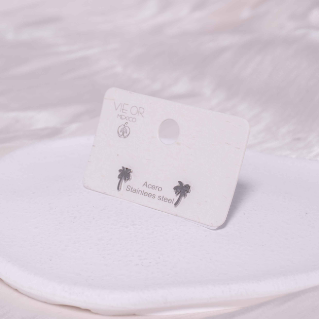 ARETES ZO6101E Plateado Acero Inoxidable -G17