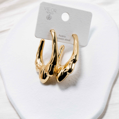 ARETES ZO12958E Dorado Acero Inoxidable -F26