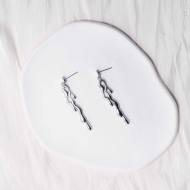ARETES ZO14496E Plateado Acero Inoxidable -G34