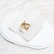 ANILLO ZO10294R150 Dorado Acero Inoxidable -2A27