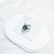 ANILLO ZO10294R150 Plateado Acero Inoxidable -2A27